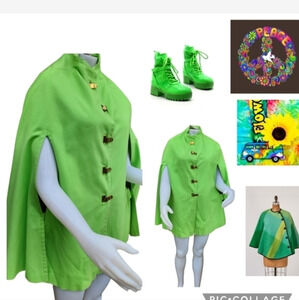 1960's Vintage Neon  cape‎